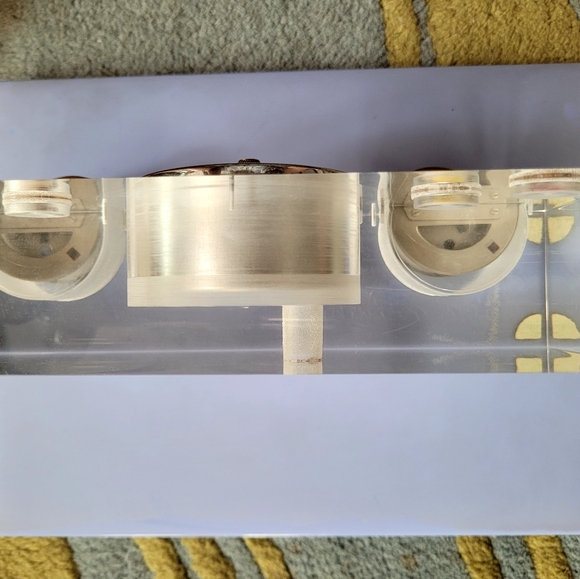 Fishing Barameter Vintage Lucite - Germany Rare - Picture 4 of 8